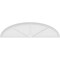 Ekena Millwork Elliptical 3 Spoke Architectural Grade PVC Pediment, 78"W x 20-1/2"H x 2"P PEDPS078X205ELL03 - alternate 3